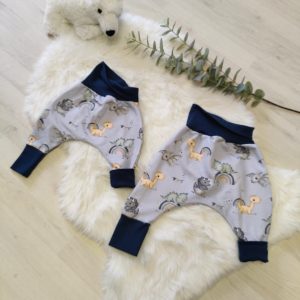 Sarouel Dino bleu / Bleu foncé