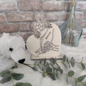 Cœur avec mains des enfants