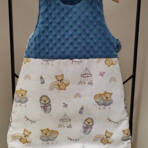 Gigoteuse mi-saison 0-6 mois Tissu exclusif baby fox / Minky jean