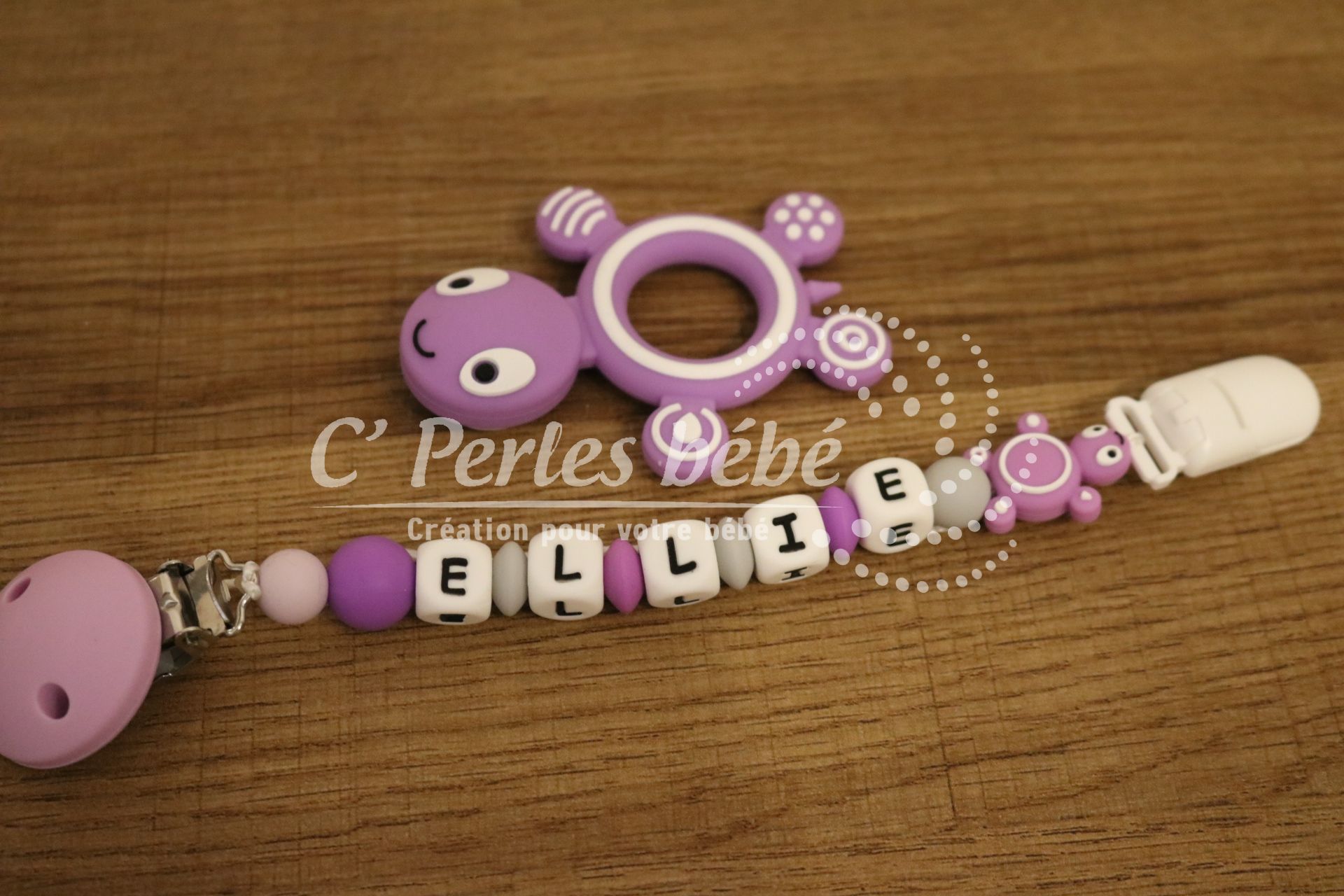 Attache doudou tortue – Image 3