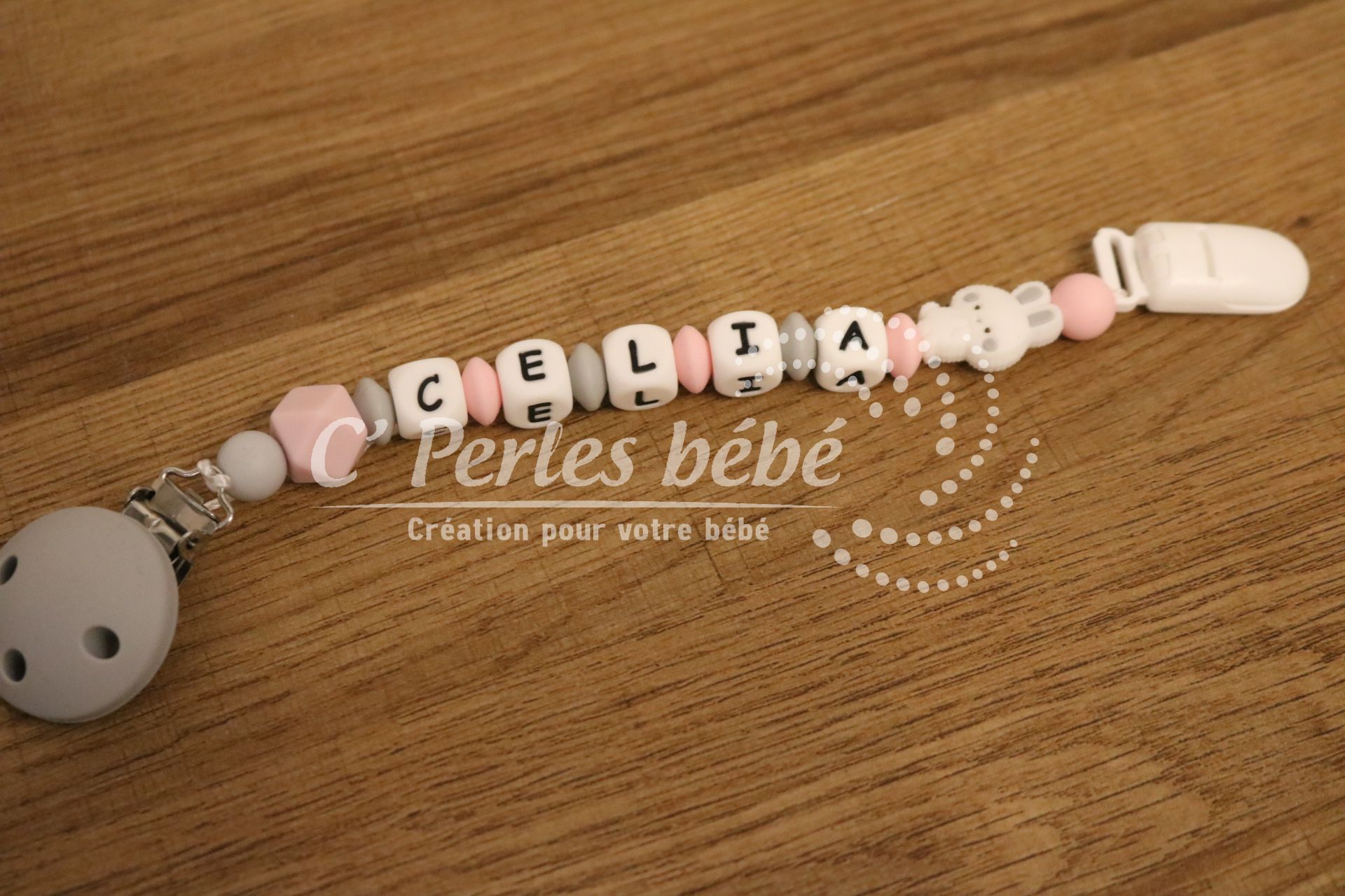 Attache doudou lapinou – Image 4