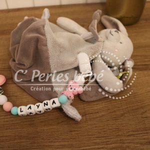 Attache doudou koala Layna