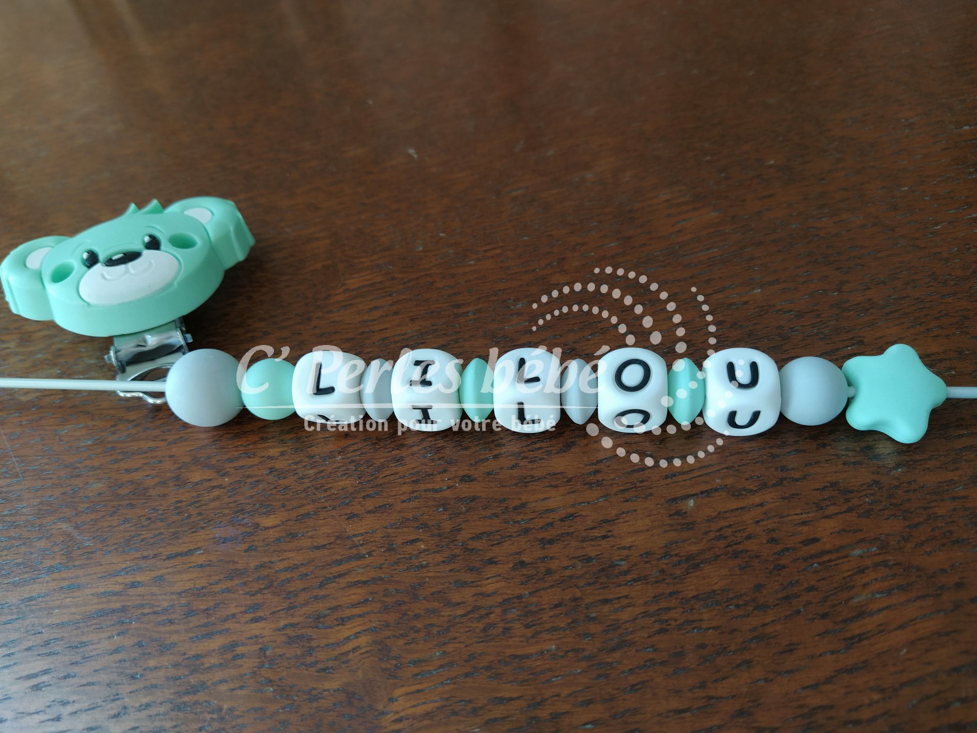 Attache tétine prénom – Image 3