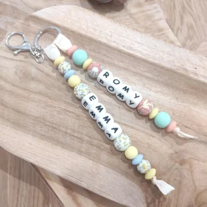 PORTE-CLÉS Fleurs des champs