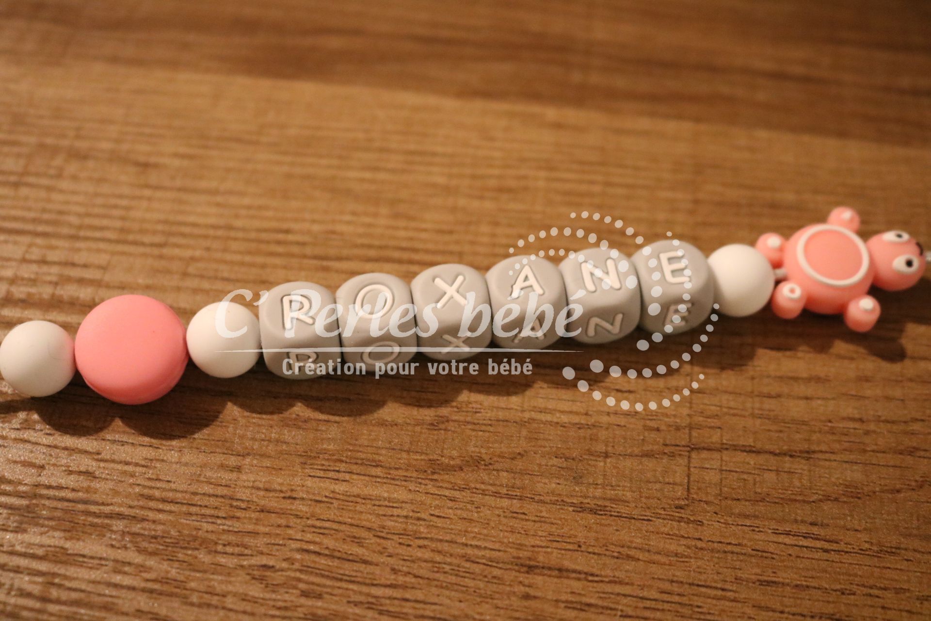 Attache tétine tortue colorée – Image 7