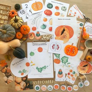 Pack complet sur le thème de la citrouille – PDF à télécharger