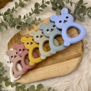 LAPIN DE DENTITION EN SILICONE
