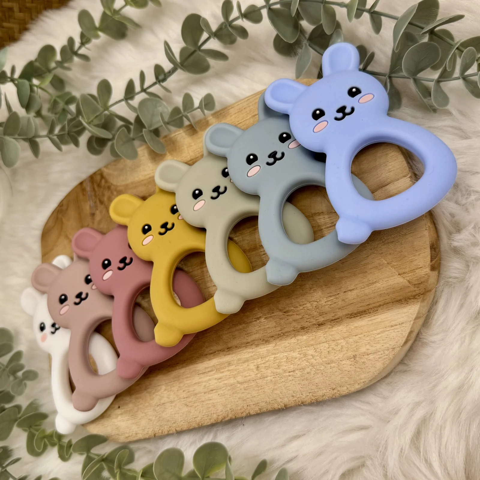 LAPIN DE DENTITION EN SILICONE