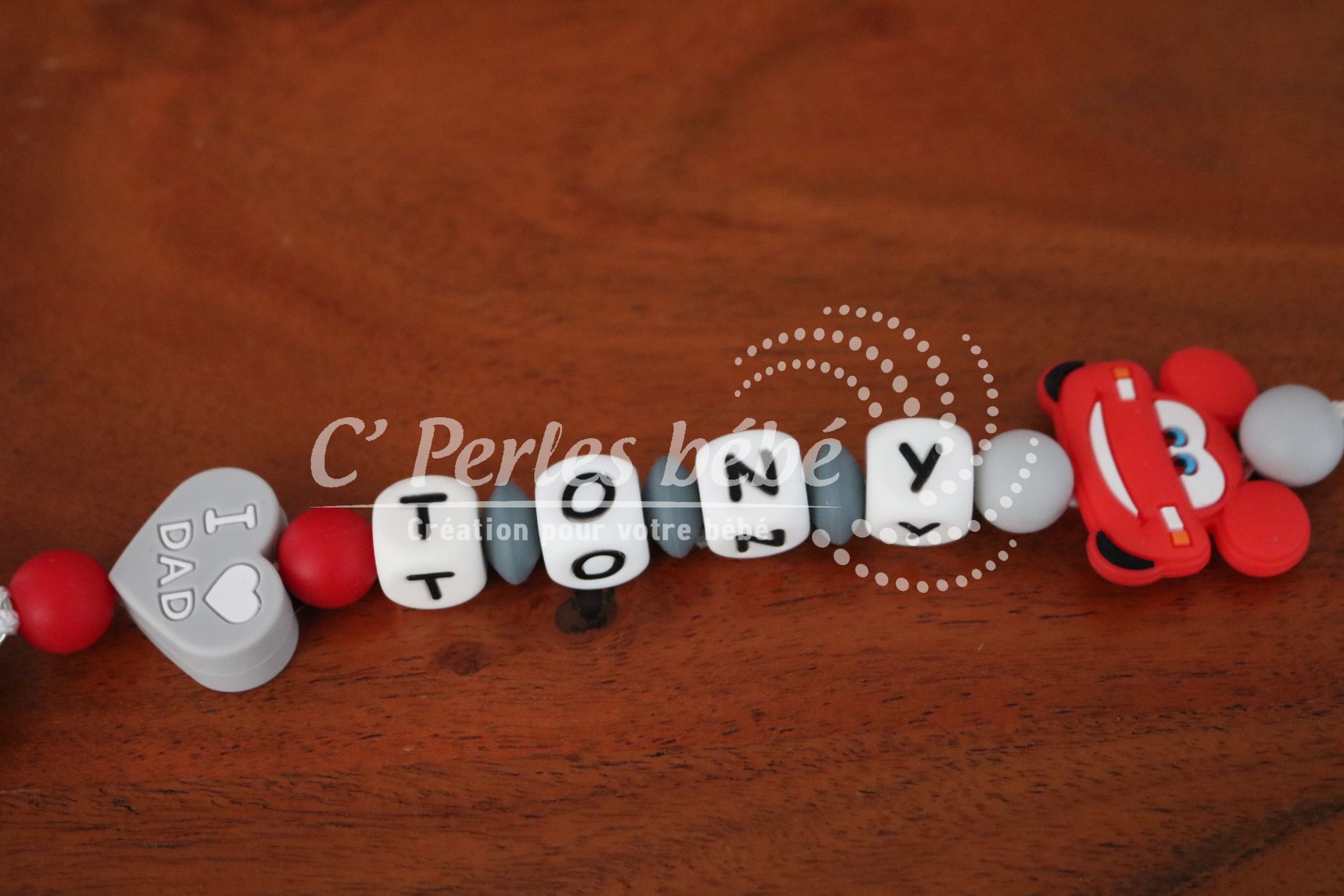 Attache tétine voiture Cars – Image 4