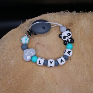 Attache tétine panda foot