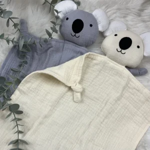 Doudou koala personnalisé- existe en plusieurs couleurs, Ultra doux et unique