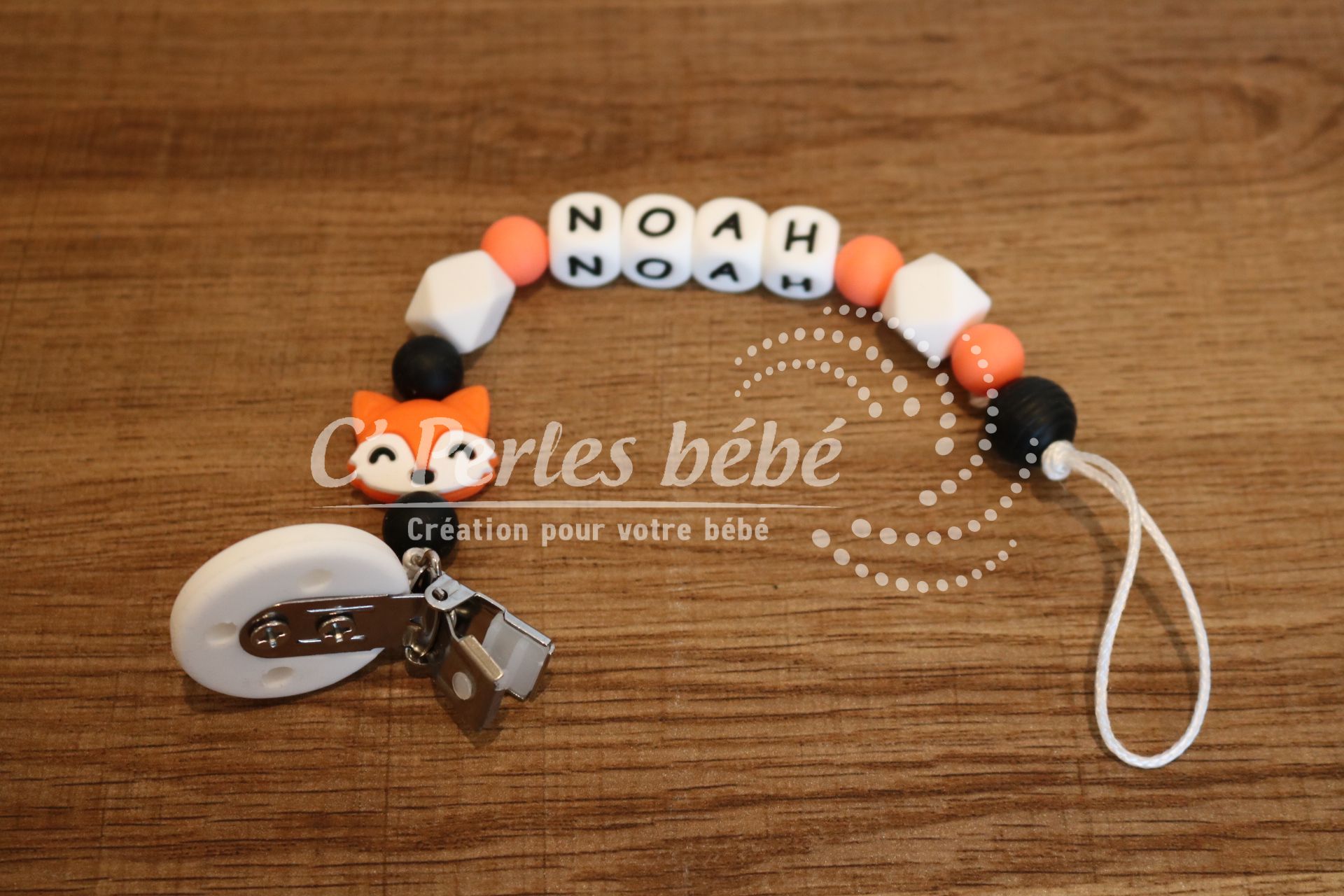 Attache tétine renard – Image 2