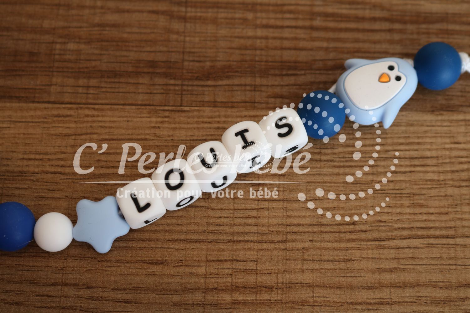 Attache tétine pingouin – Image 2