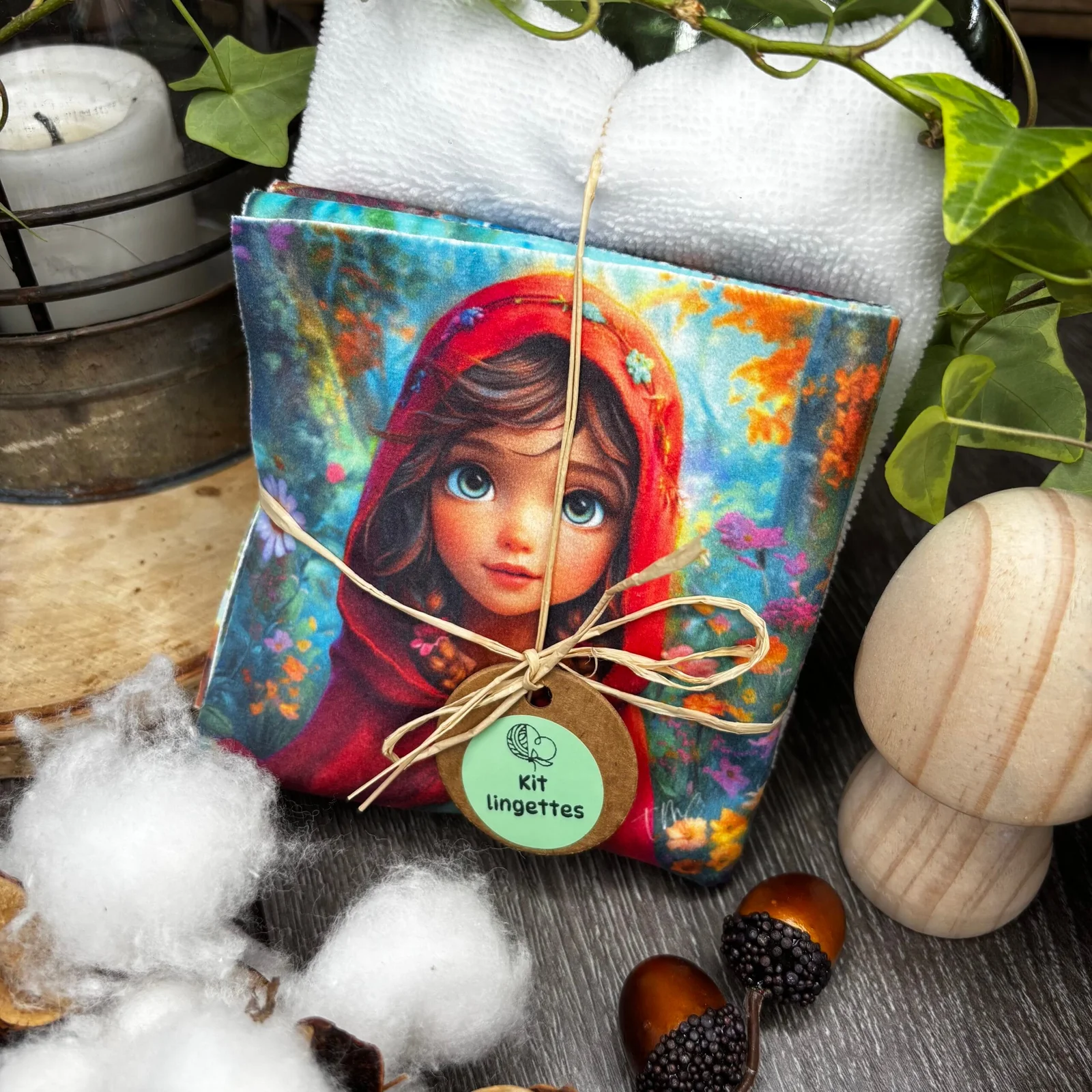 Lingettes lavables – Contes traditionnels – Image 5