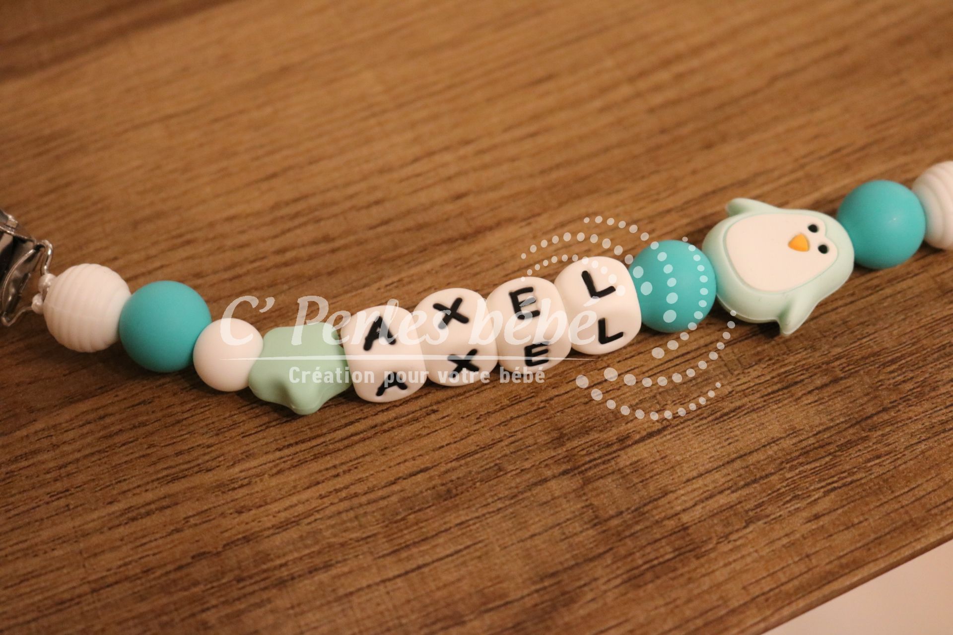 Attache tétine pingouin – Image 5