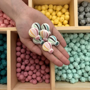 Perle montgolfière – existe en plusieurs couleurs