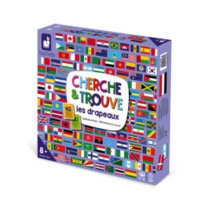 JEU CHERCHE ET TROUVE « LES DRAPEAUX »h
