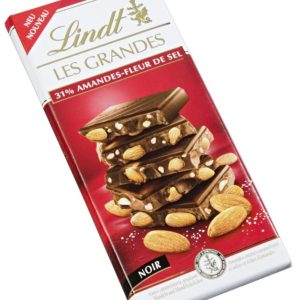 Les Grandes Amande Fleur Sel Lindt 3 X 150 g