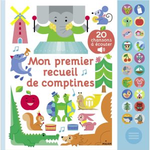 Livre sonore MON GRAND RECUEIL DE COMPTINES (dès 3 ans)