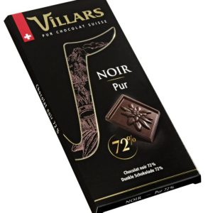 Noir Pur Intense 72% Villars 3 X 100 gr