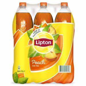 Lipton thé froid pêche 6 X 1.5 l