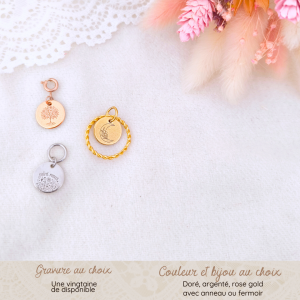 Talisman gravé symbolique