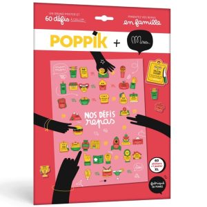 Poster familial + 60 stickers LES REPAS (tous âges)