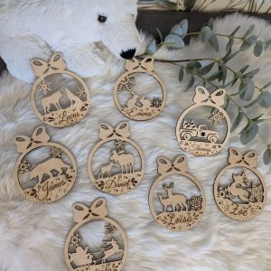 Boule de Noël personnalisée