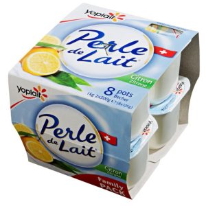 Perle de Lait Citron Yoplait 8X 125 gr