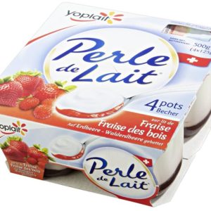 Perle de Lait Fraise des Bois 4X 125 g