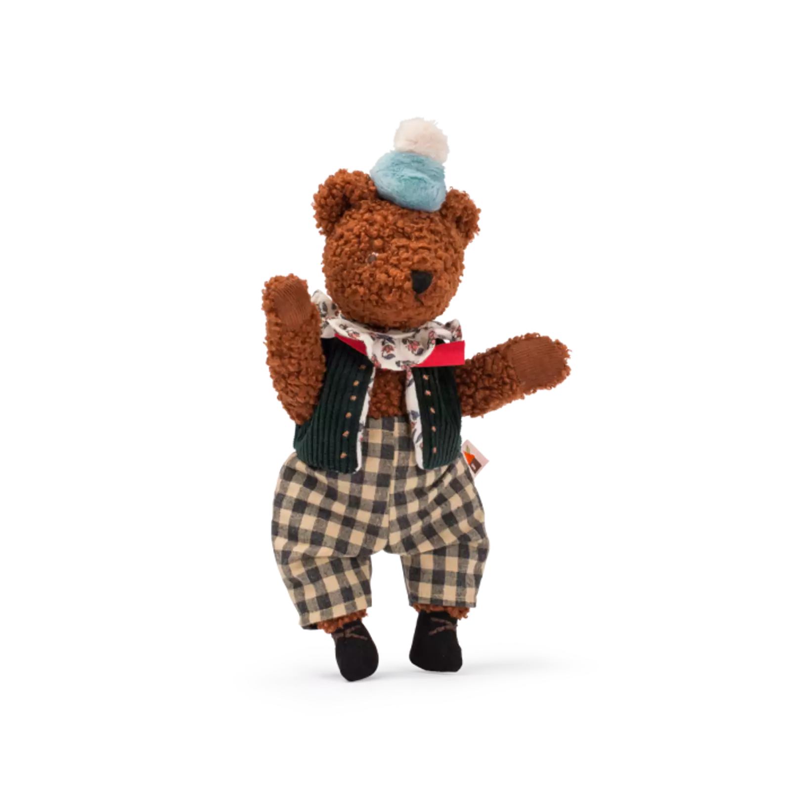 PELUCHE BABA LE GRAND OURS LES MINOUCHKAS MOULIN ROTY – Image 3