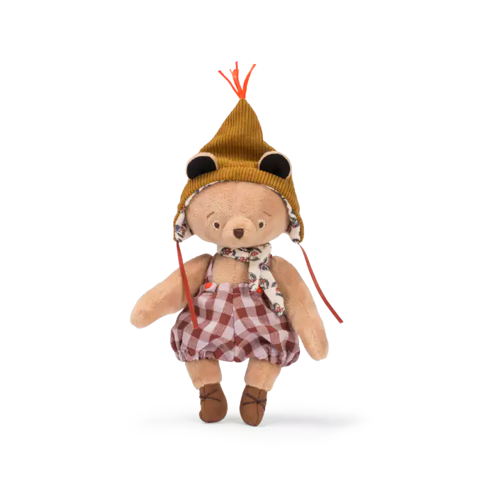 PELUCHE EMILE LE PETIT OURS LES MINOUCHKAS MOULIN ROTY – Image 3