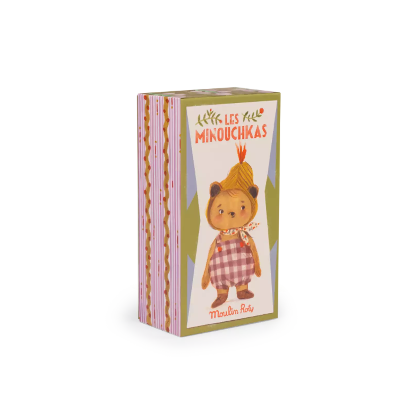 PELUCHE EMILE LE PETIT OURS LES MINOUCHKAS MOULIN ROTY – Image 5
