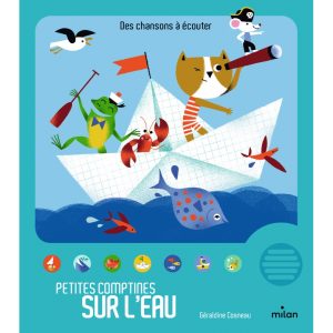 Livre sonore PETITES COMPTINES SUR L’EAU (dès 3 ans)