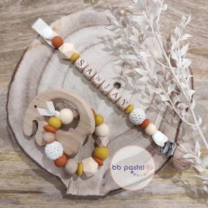 Coffret duo ocre jaune moutarde