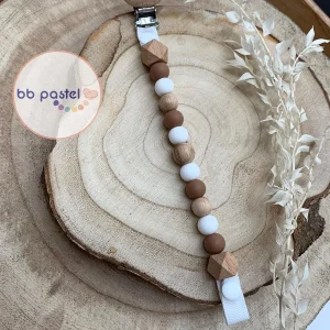 Attache tétine naturelle