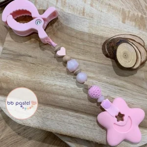 JOUET À SUSPENDRE rose