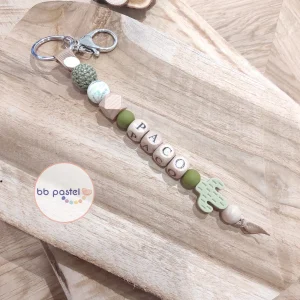 PORTE-CLÉS cactus vert