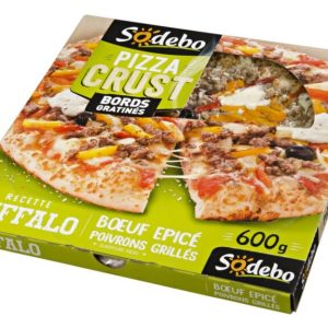 Pizza Crust Buffalo Sodebo 600 g