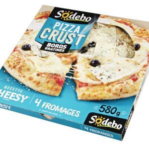 Pizza Crust Cheesy Sodebo 580 g