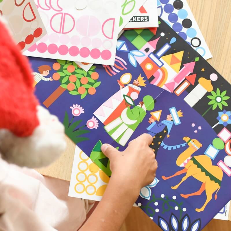 Poster créatif + 520 stickers CRÈCHE DE NOËL (4-10 ans) – Image 8