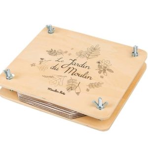 PRESSE À FLEURS « LE JARDIN DU MOULIN »