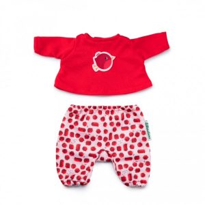 PYJAMA ROUGE-GORGE POUR POUPON