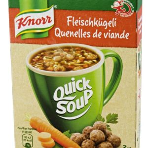 Quick Soup Quenelles Viande Knorr 22 gr