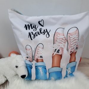 Sac Cabas Chaussures rose