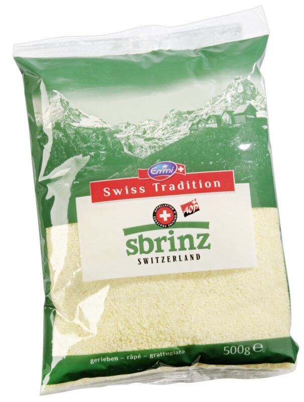 Sbrinz AOP Râpé Emmi 500g