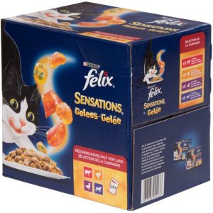 Sensations Viandes Gelée Felix 24x 100 gr