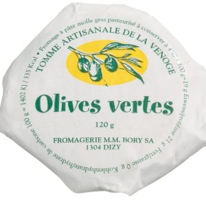 Tomme de la Venoge Olives Vertes 2 X 120 gr
