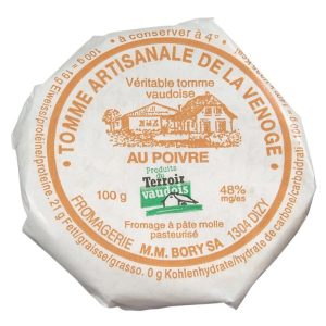 Tomme de la Venoge au Poivre 2 X 100 gr