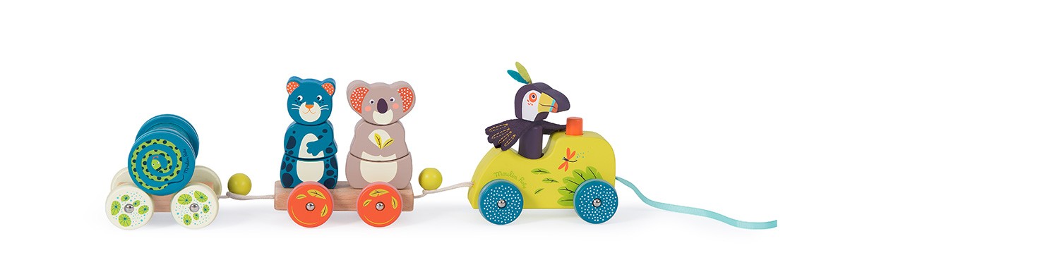 TRAIN D&rsquo;ACTIVITÉS À TIRER « DANS LA JUNGLE » – Image 2